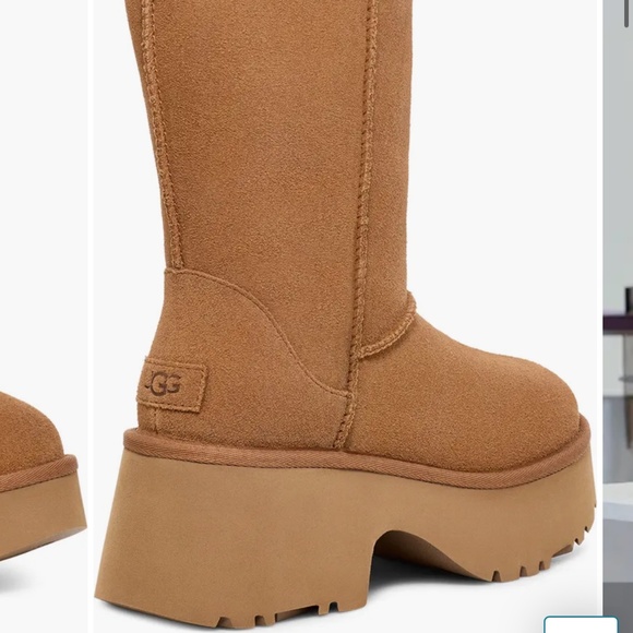 New UGG Classic New Heights Short Boot Color: Che - Picture 1 of 2